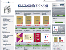 Tablet Screenshot of bignami.com